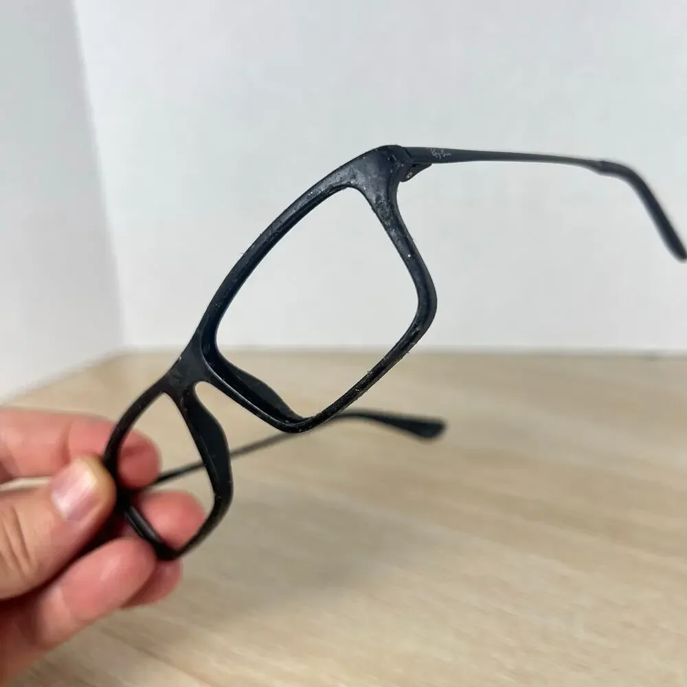Ray-Ban RB1541 3615 Youth Eyeglasses PARTS ONLY Black Frames Rubber 49-14-130